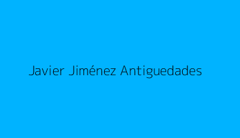 Javier Jiménez Antiguedades